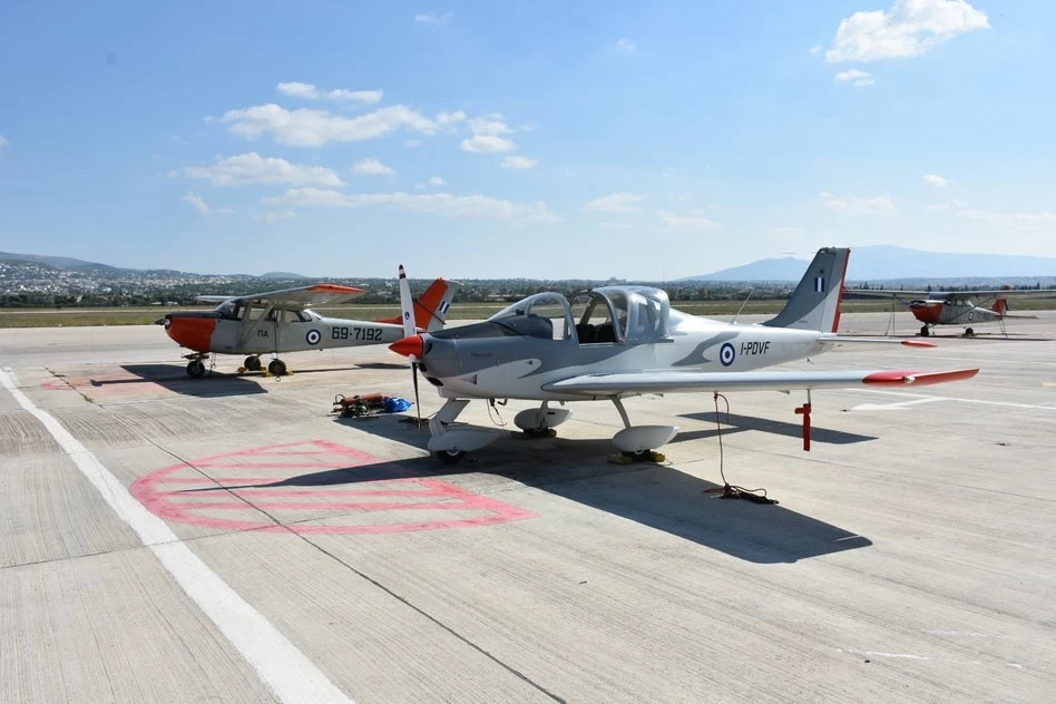 Παραλαμβάνονται σε επίσημη τελετή τα νέα εκπαιδευτικά αεροσκάφη της ΠΑ P-2002JF